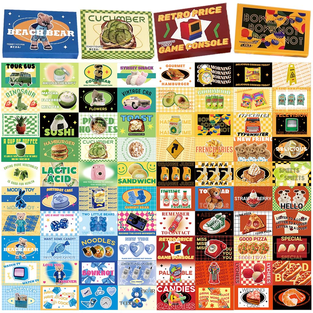 HASTHIP 160Pcs Scrapbook Stickers, Scrapbook Kit Journal Supplies, Decorative Cartoon Stickers with 4 Themes Paper Stickers for Scrapbooking, DIY Crafts, DIY Laptop Case, Wall Decoration HASTHIP 160Pcs Scrapbook Stickers, Scrapbook Kit Journal Supplies, Decorative Cartoon Stickers with 4 Themes Paper Stickers for Scrapbooking, DIY Crafts, DIY Laptop Case, Wall Decoration